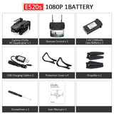 E520S GPS WIFI FPV With 4K/1080P HD Wide Angle Camera 16mins Flight Time Foldable RC Drone Quadcopter