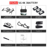 E520S GPS WIFI FPV With 4K/1080P HD Wide Angle Camera 16mins Flight Time Foldable RC Drone Quadcopter